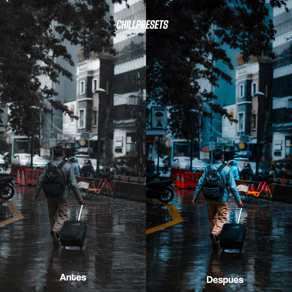 Night City Presets Lightroom