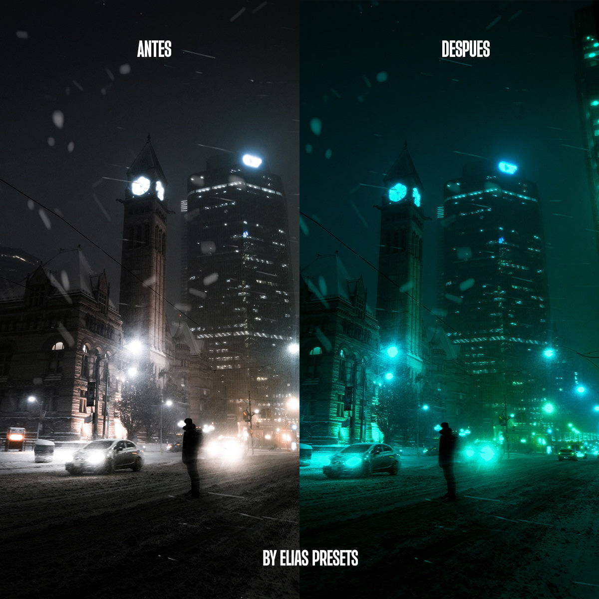 Blade Runner Green Presets Lightroom