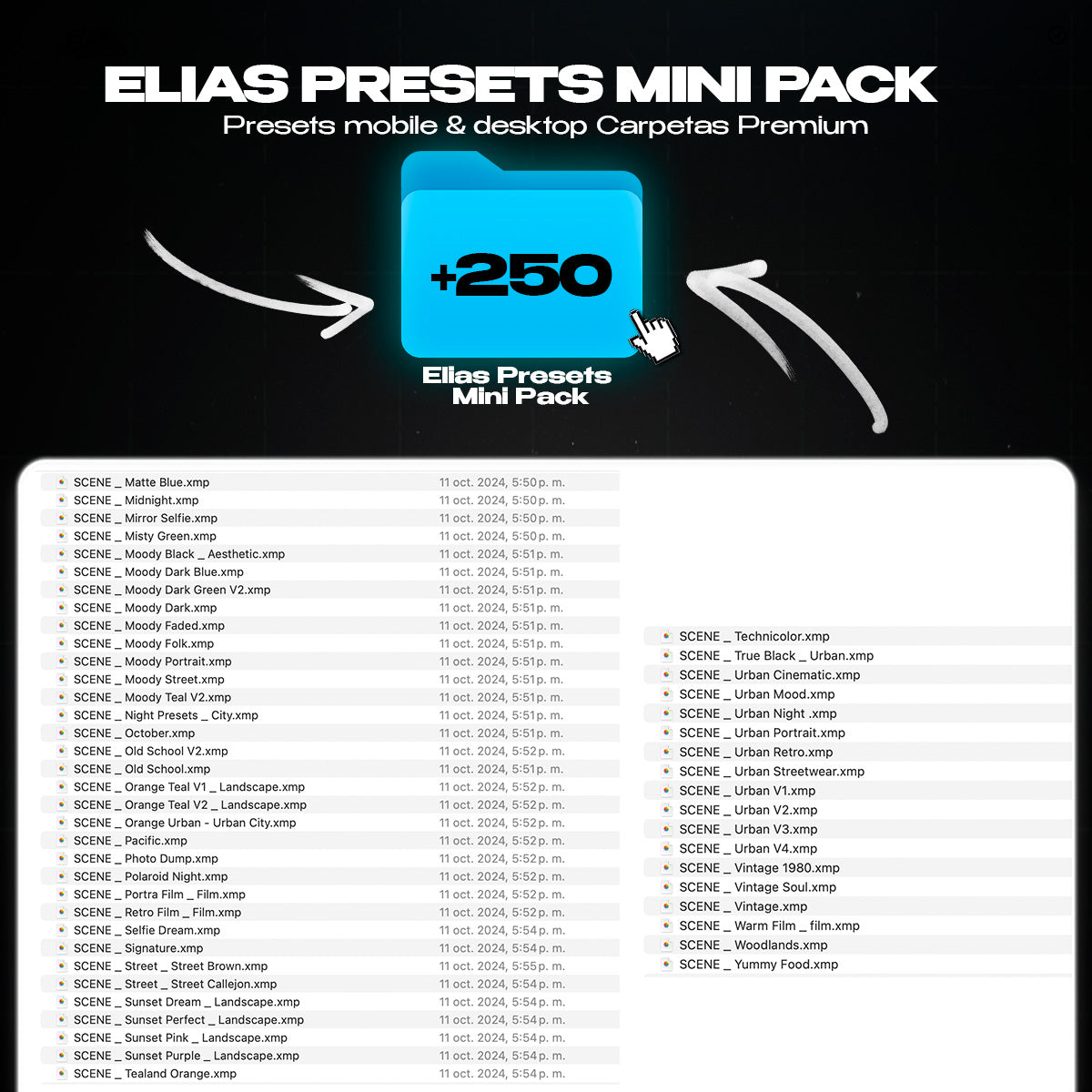 Elias Presets Lightroom Tones