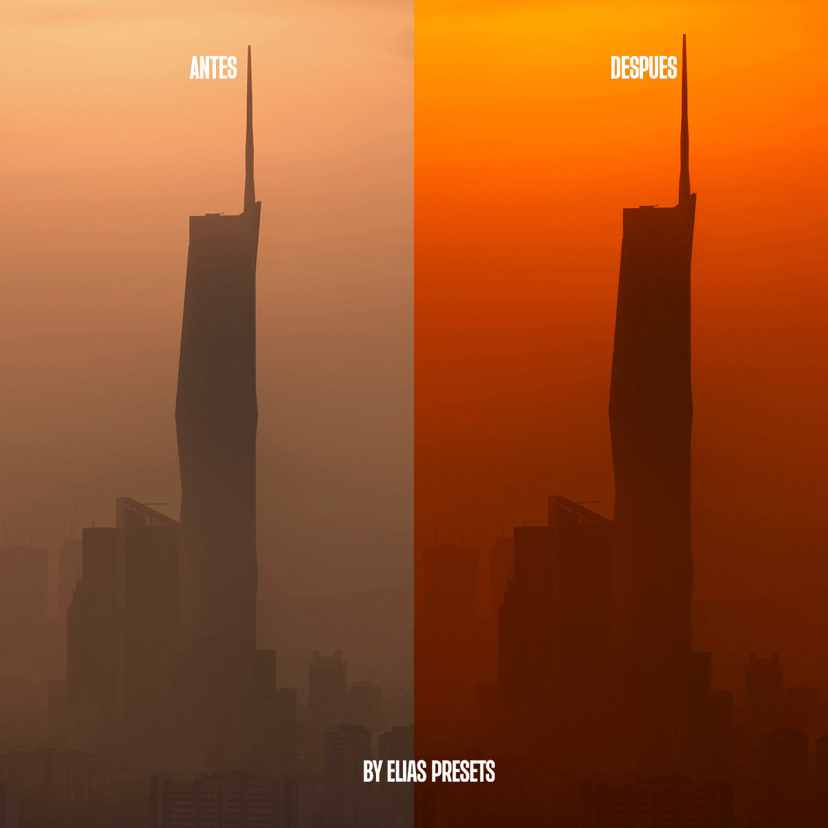 Blade Runner Yellow Presets Lightroom