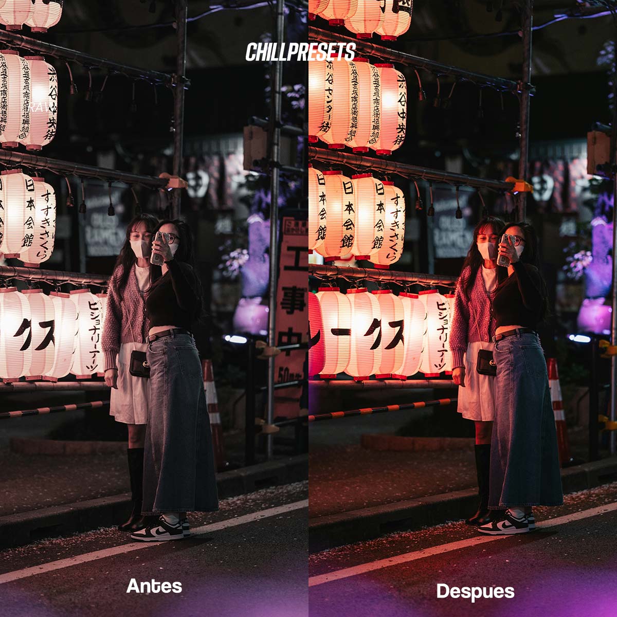 Night City Presets Lightroom