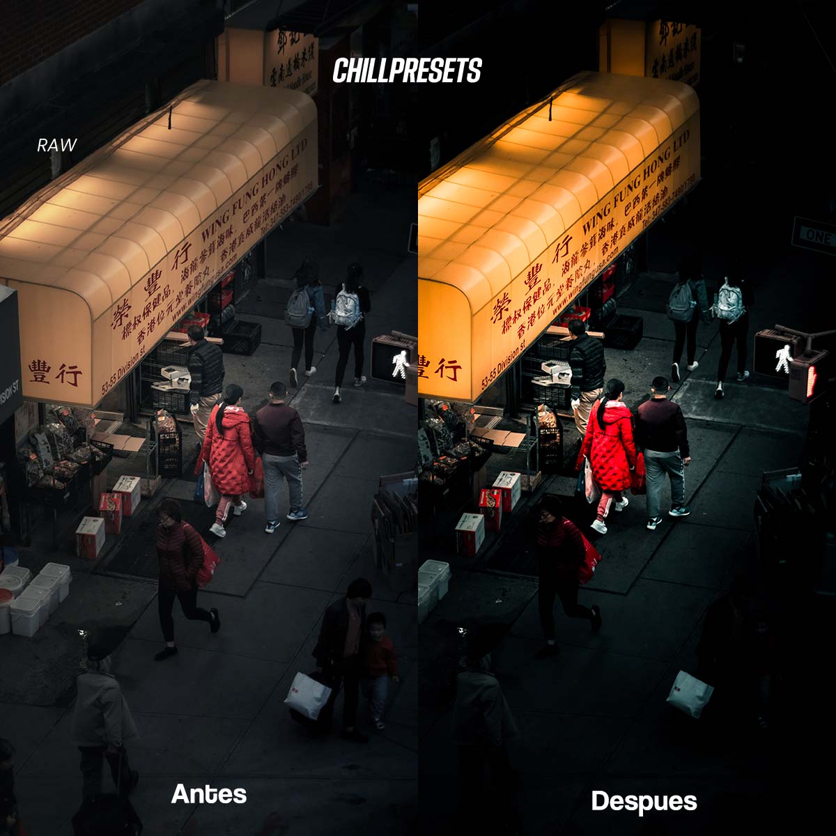 Night City Presets Lightroom