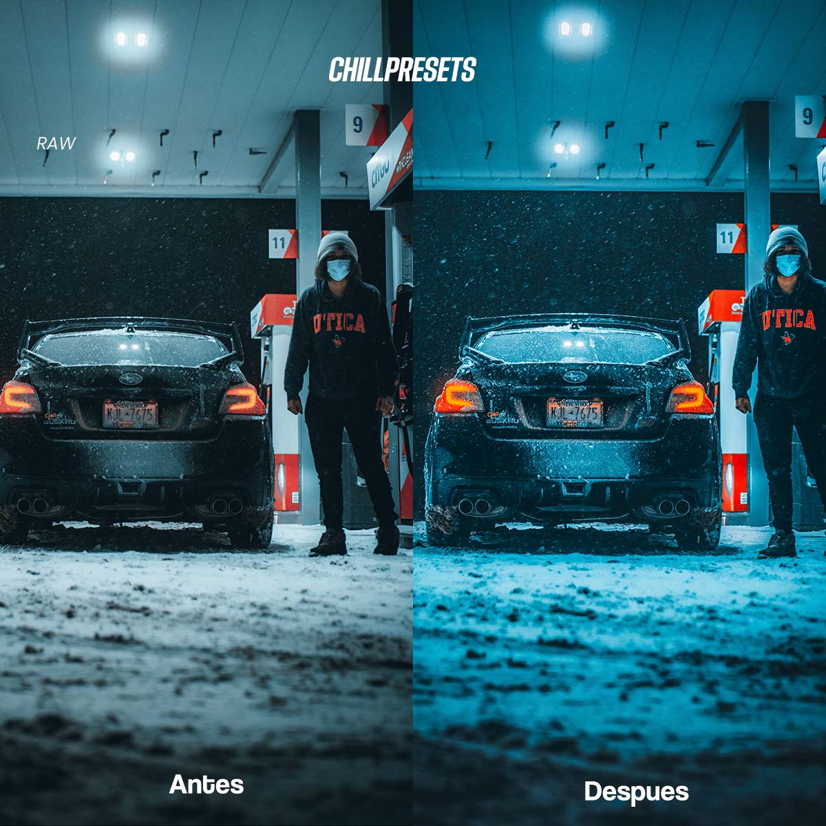 Night City Presets Lightroom