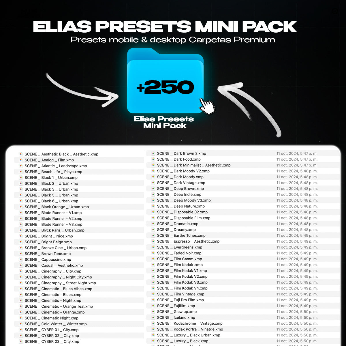 Elias Presets Lightroom Tones